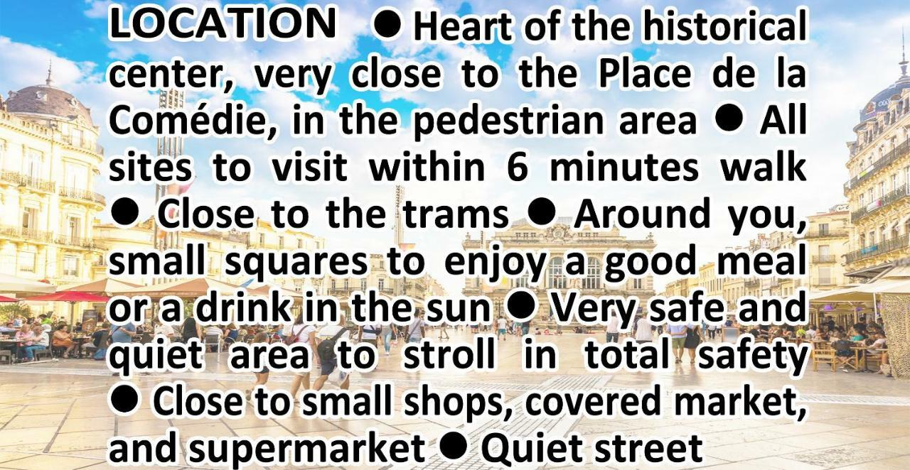モンペリエComedie Musee-Fabre Parking Offert Climatisationアパートメント エクステリア 写真